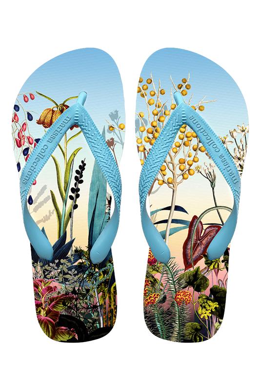 MC Floral Flip Flops - Image 5