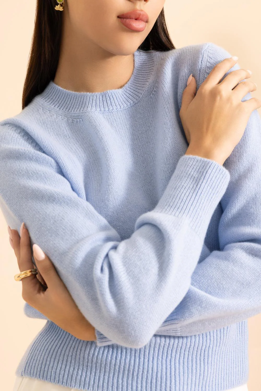 The Cashmere Pullover - Forget Me Not - Image 2