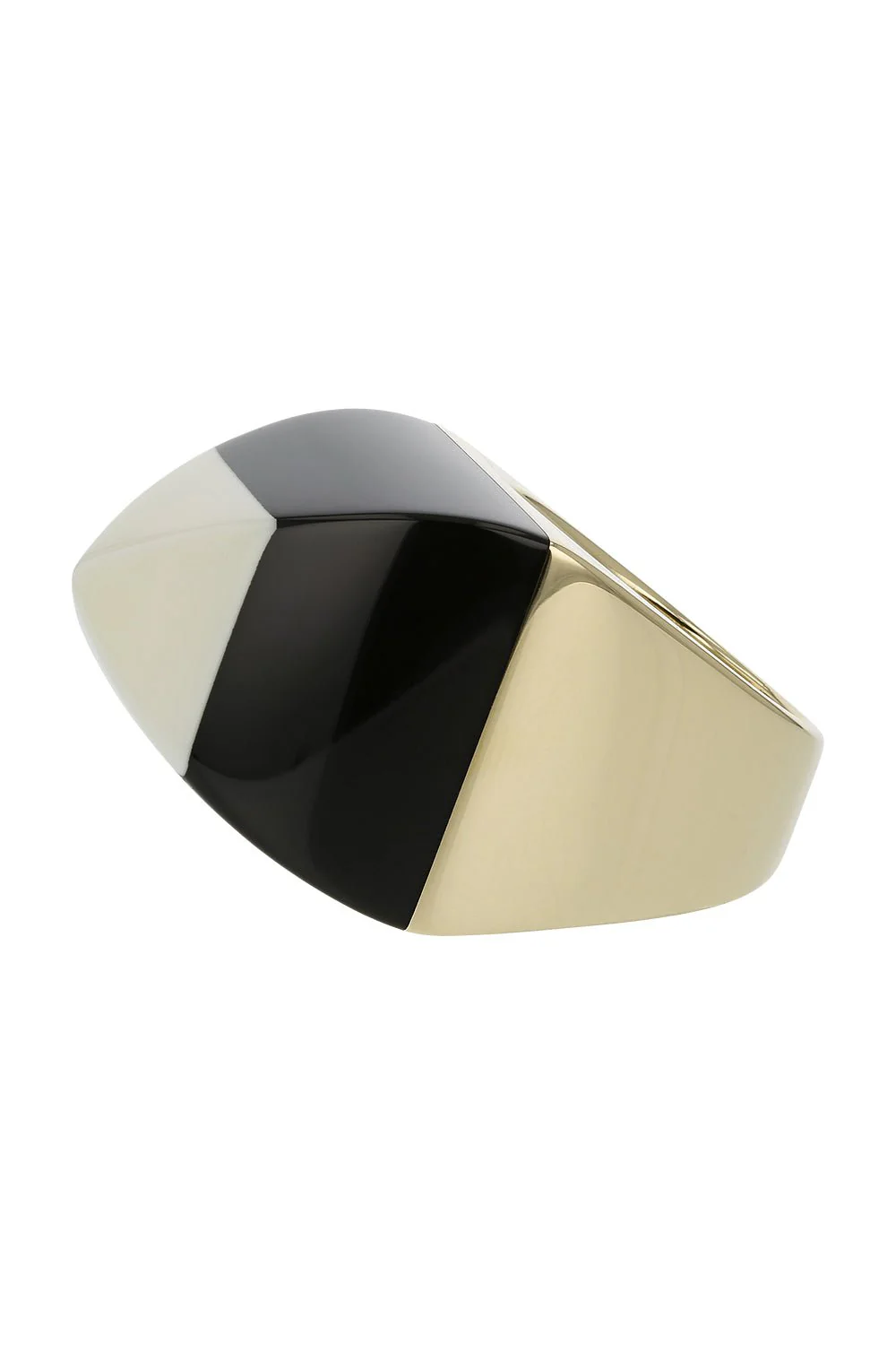 Black Bakelite Kendall Ring - Image 6