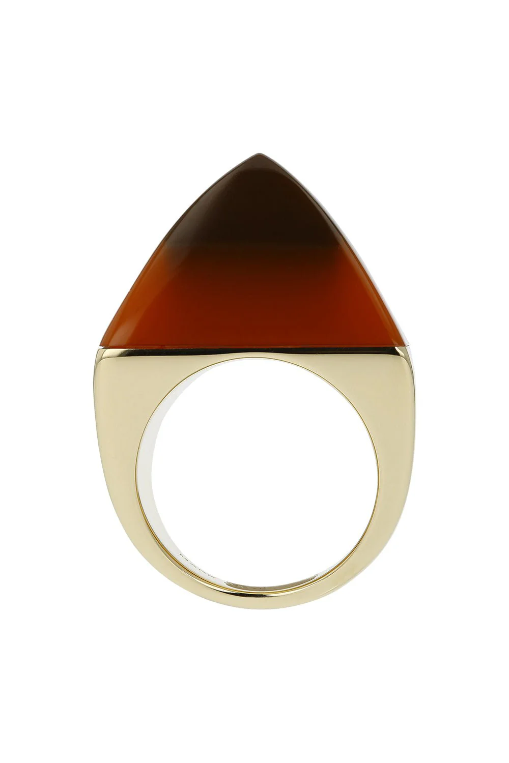 Brown Bakelite Kendall Ring