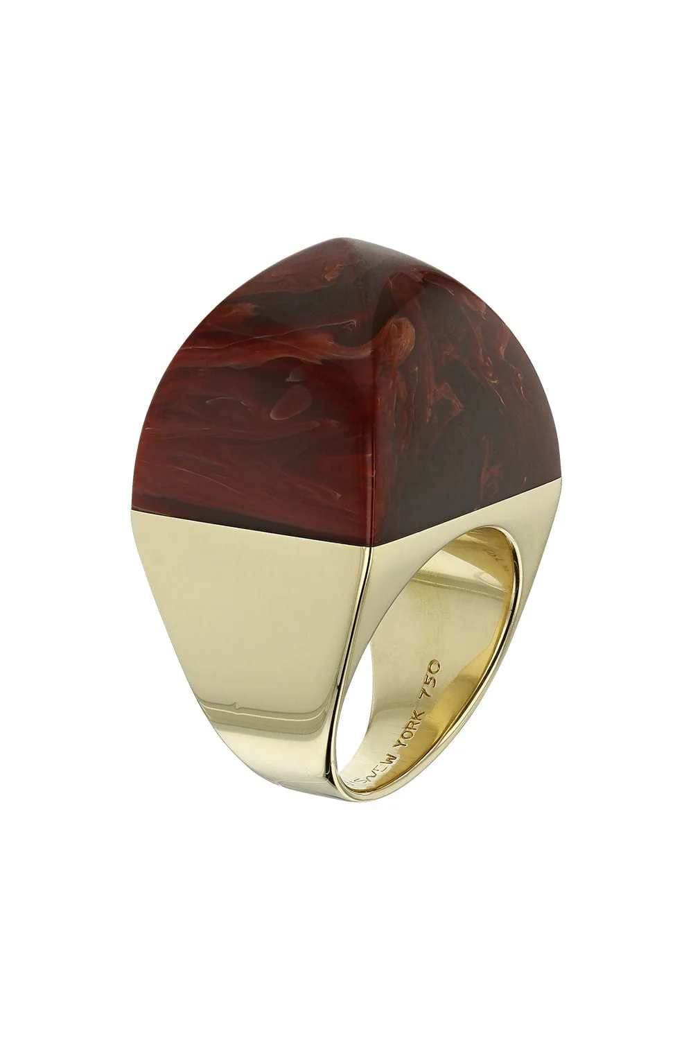 Red Bakelite Kendall Ring