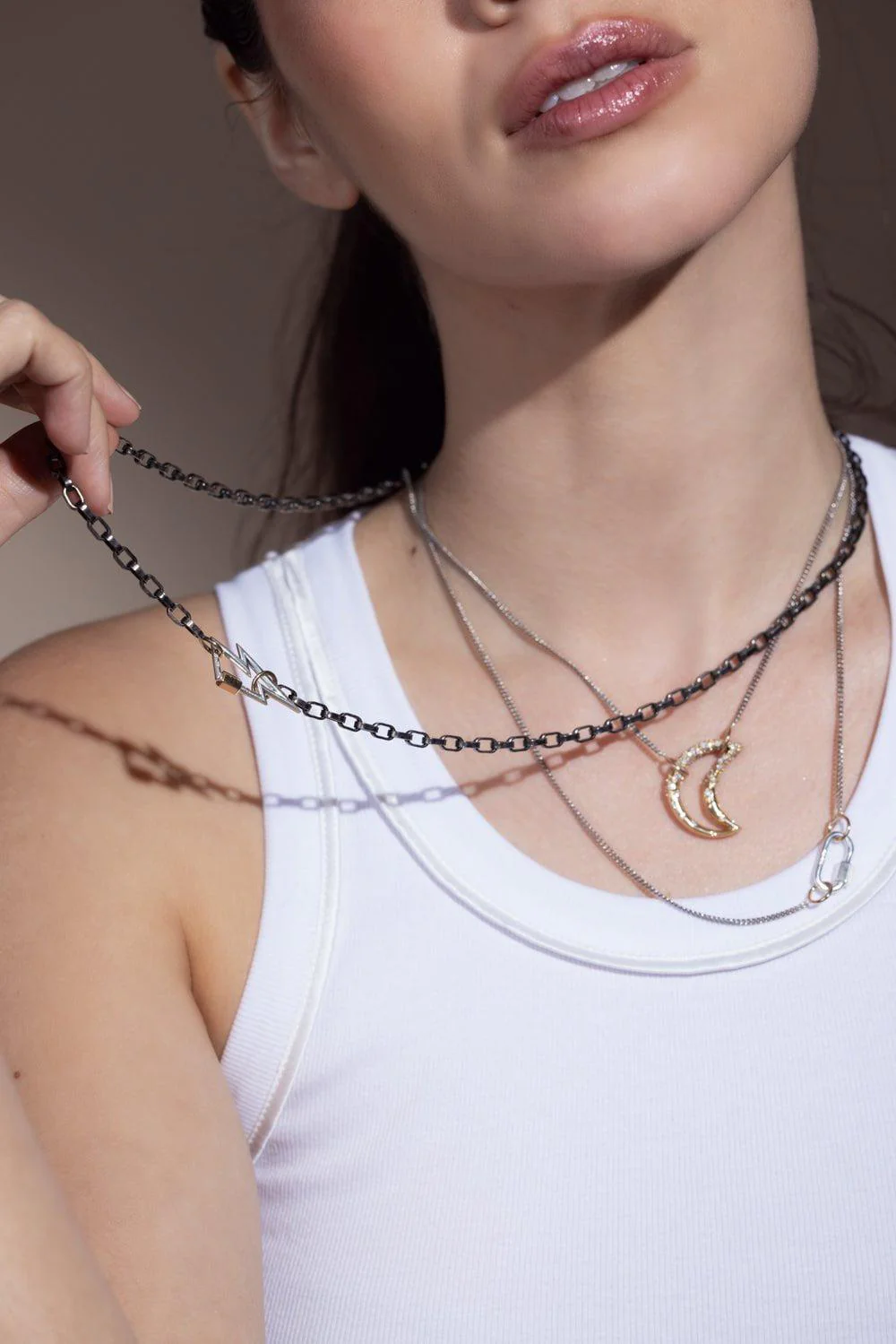 Biker Chain Necklace - Image 4