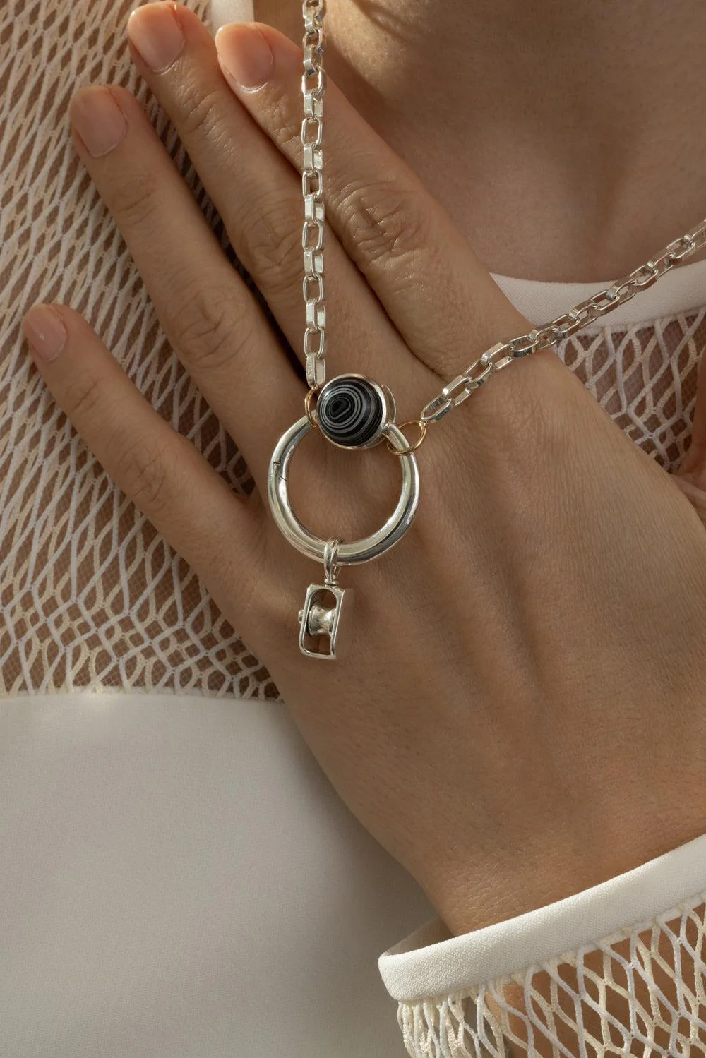 Blue Sapphire Baby Pulley - Image 3