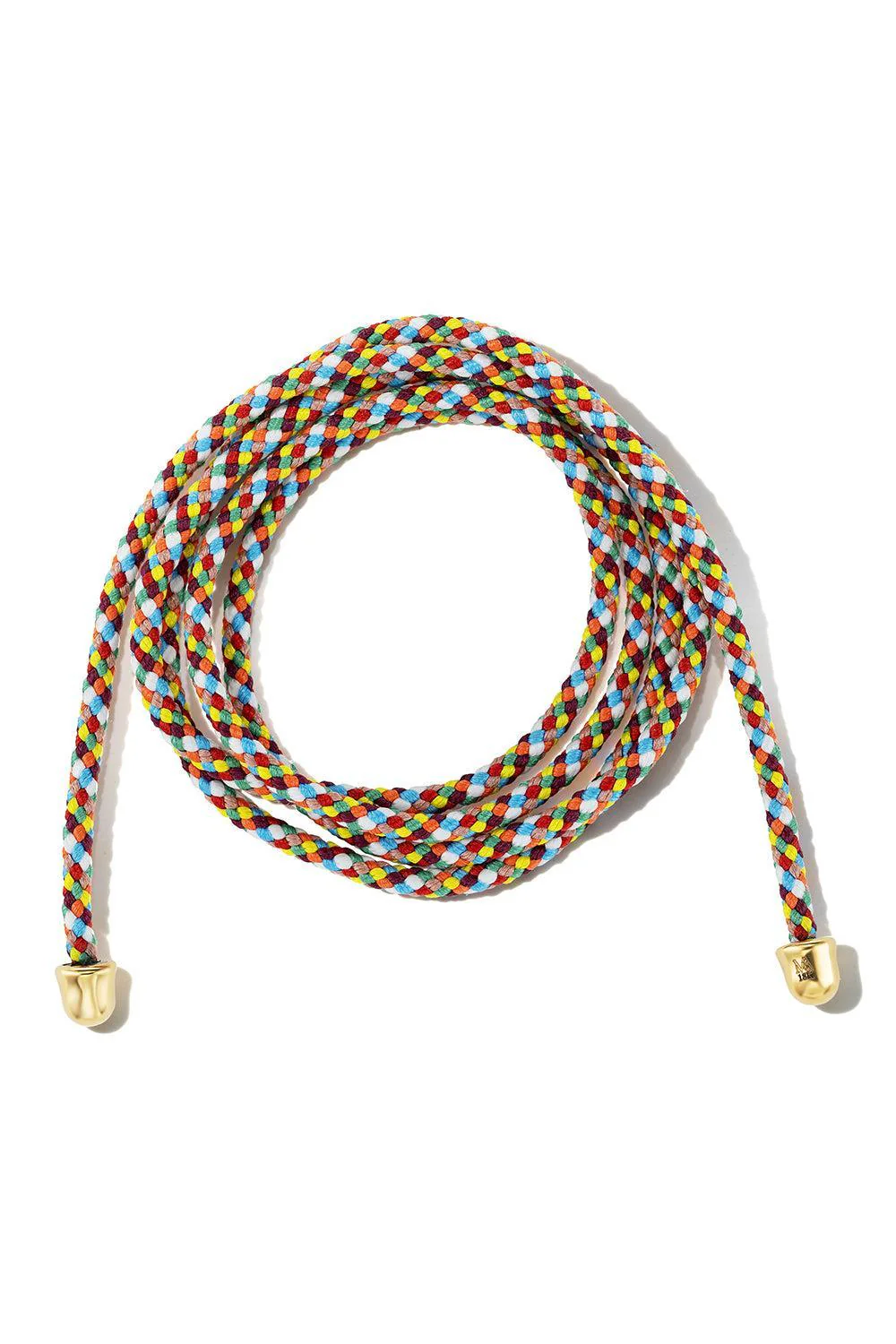 Clown Knot The String Project Necklace - Yellow Gold