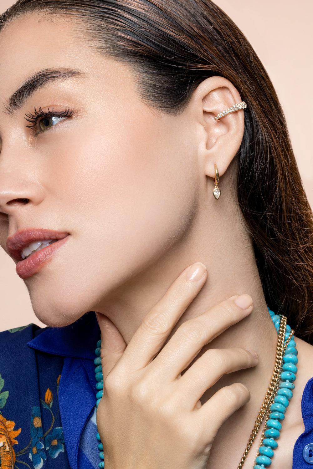 Diamond Pierceless Earring - Image 2