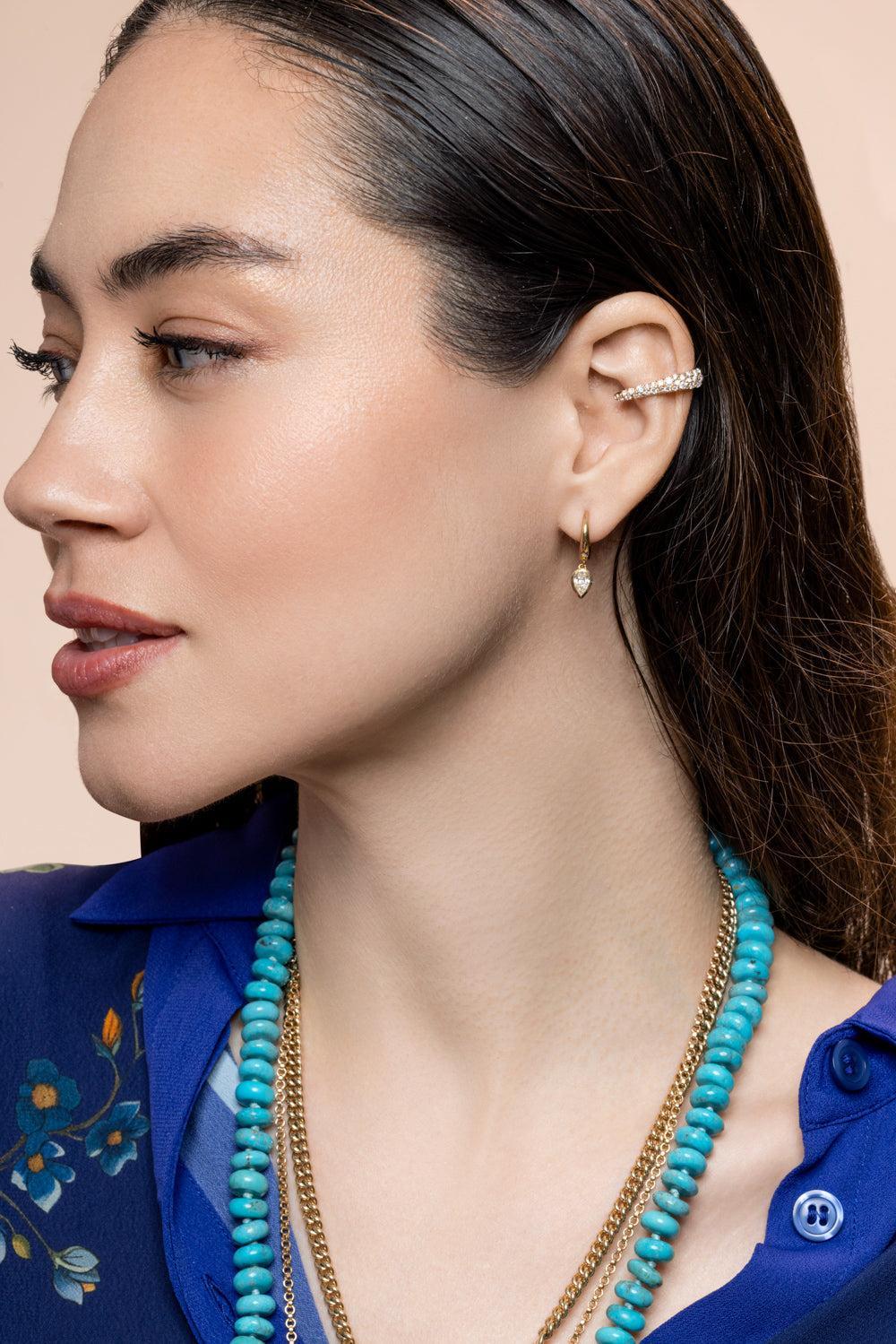 Diamond Pierceless Earring - Image 3