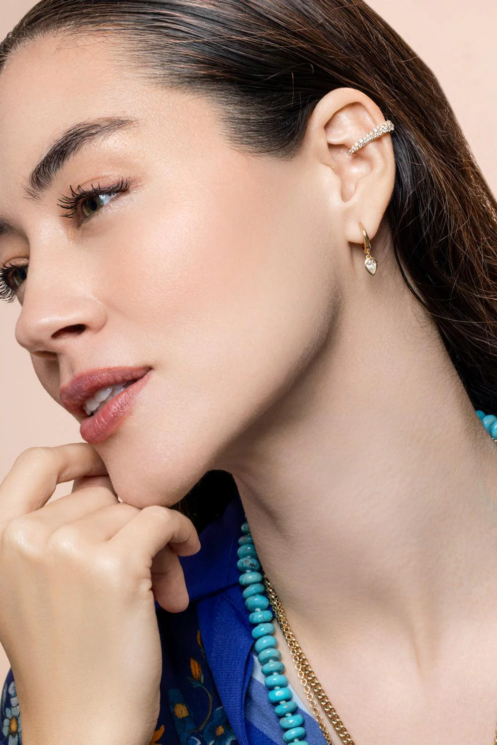 Diamond Pierceless Earring - Image 4