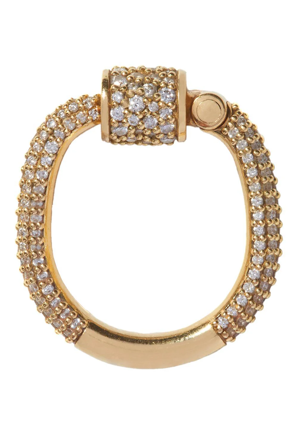 Diamond The Allstone Trundle Lock Ring