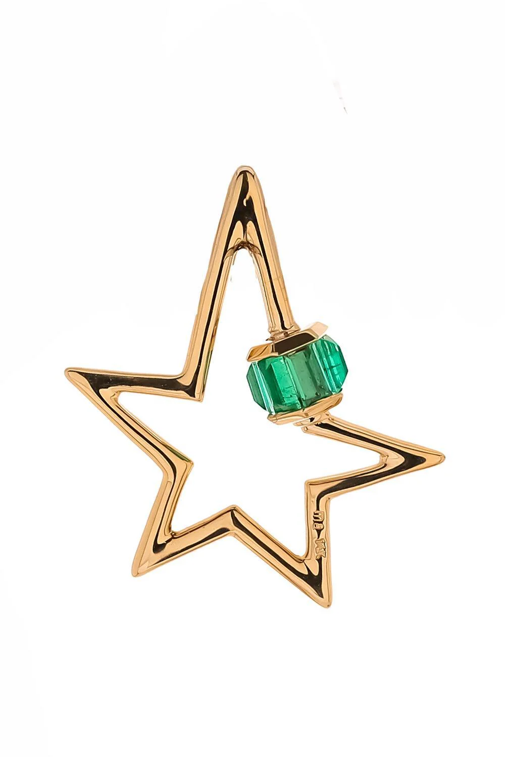 Emerald Total Baguette Star Lock