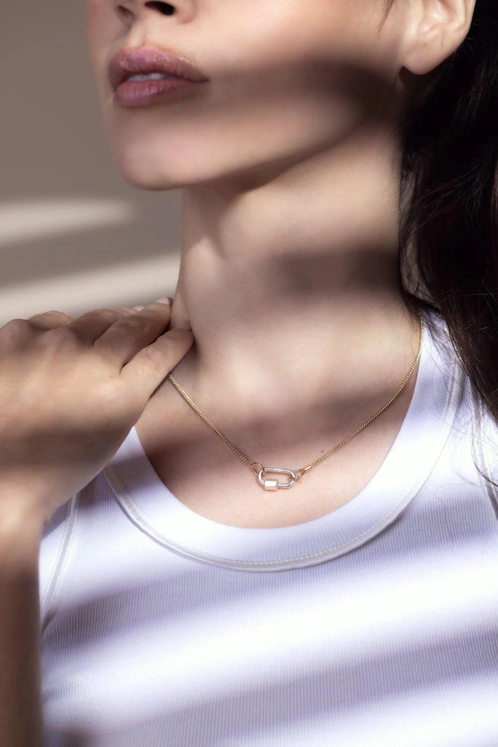 Fine Curb Chain - Yellow Gold - Image 4
