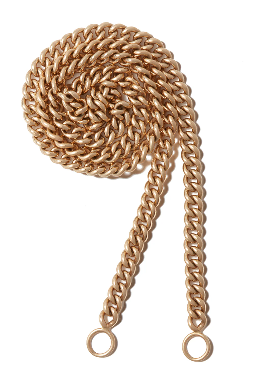 Heavy Curb Chain Necklace - 18in