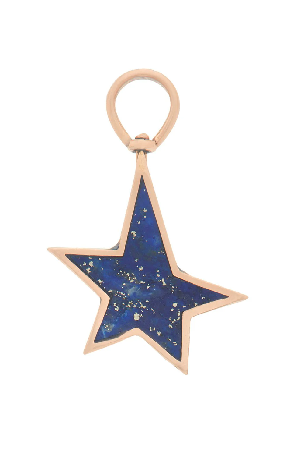 Lapis Star Charm