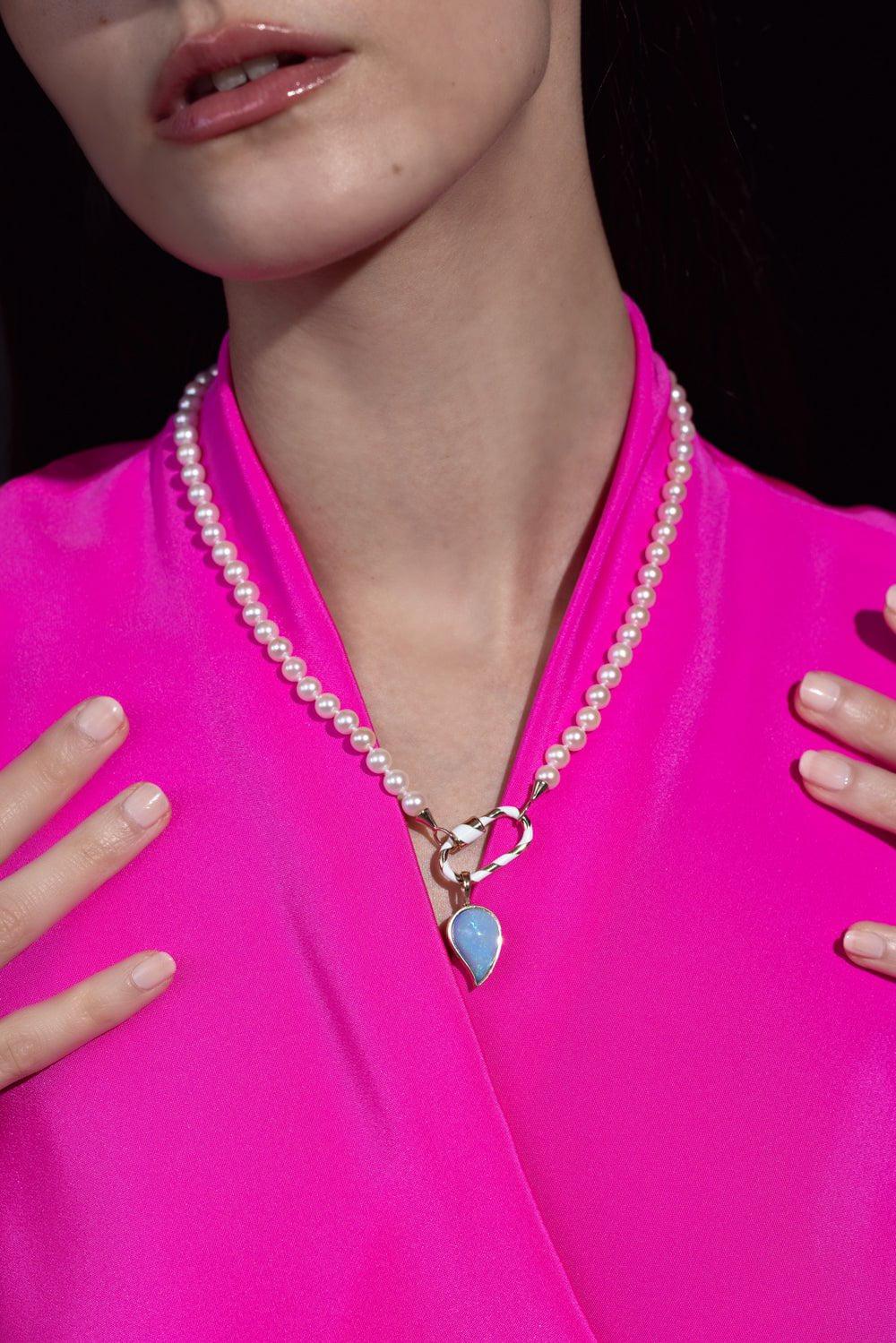 Medium Cloud Lock Pendant - Image 2