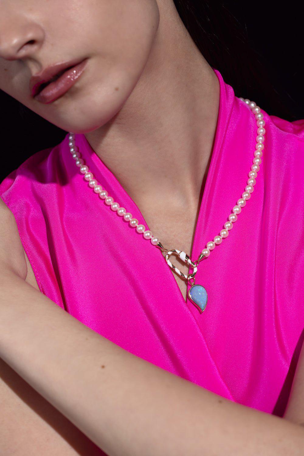 Medium Cloud Lock Pendant - Image 4