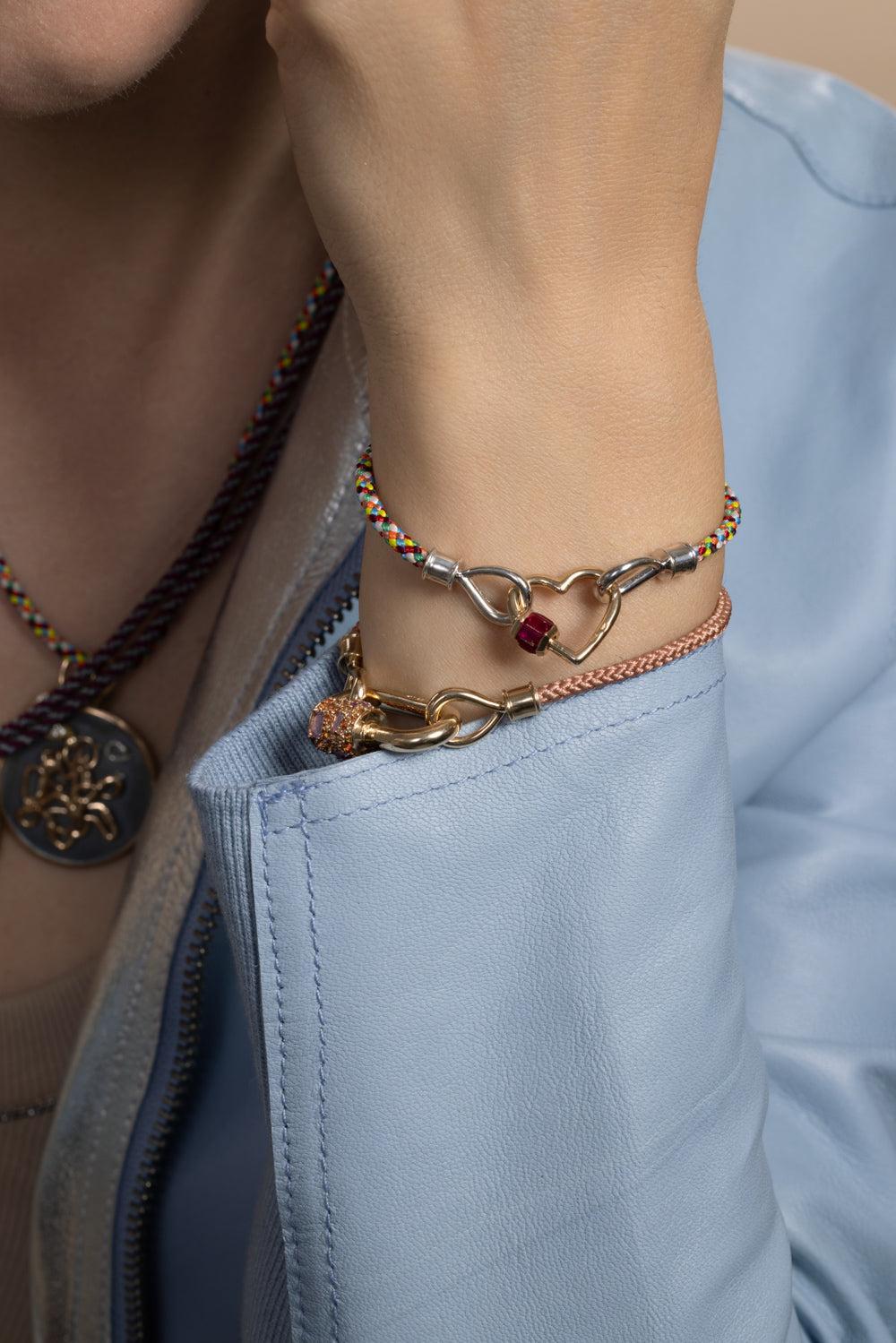 Melba The String Project Bracelet - Yellow Gold - Image 2