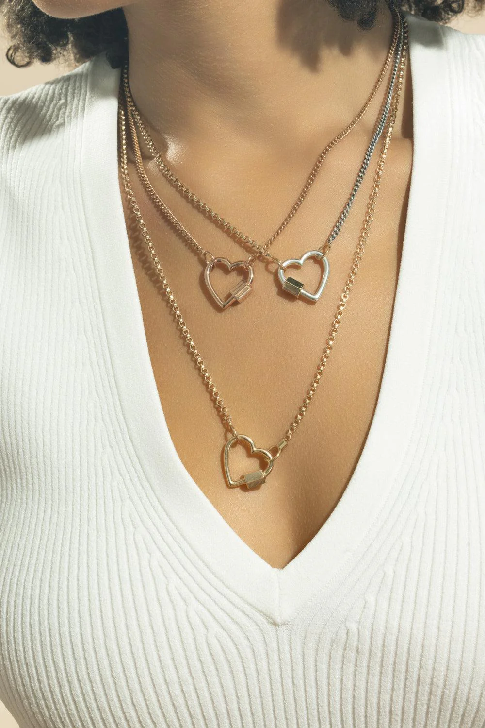 Not So Heavy Curb Chain - Rose Gold - 16in - Image 2