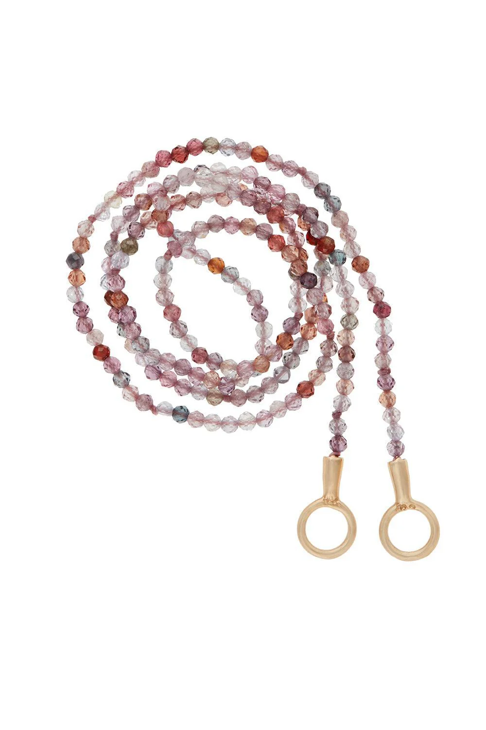 Pink Spinel Itty Bitty Strand Necklace