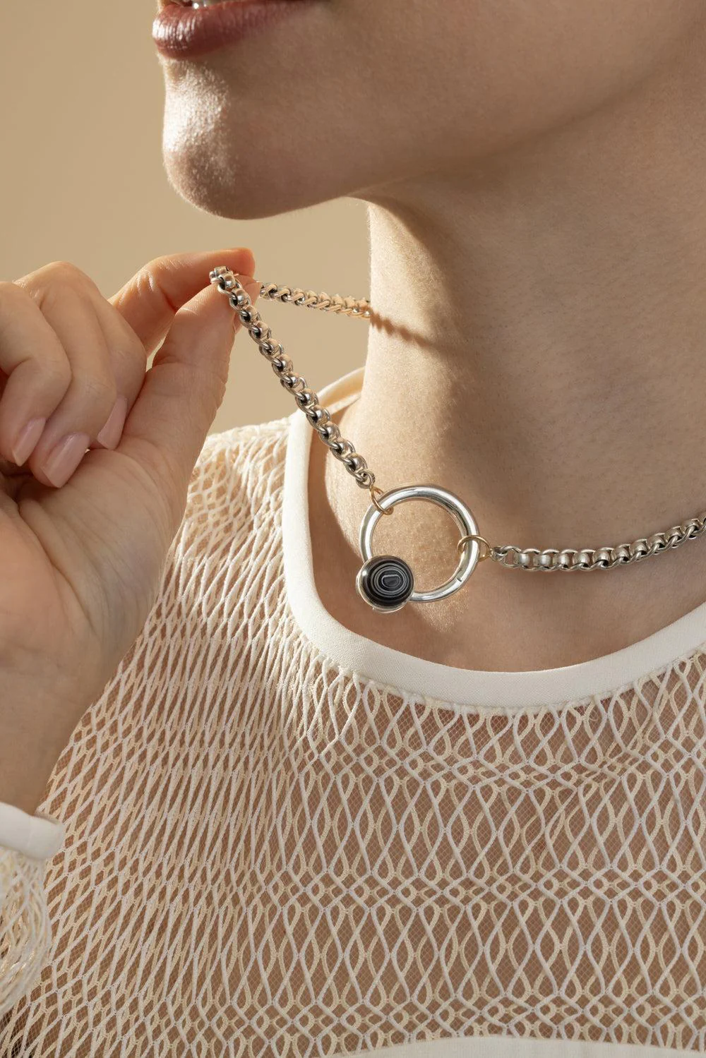 Rolling Curb Necklace - Image 3