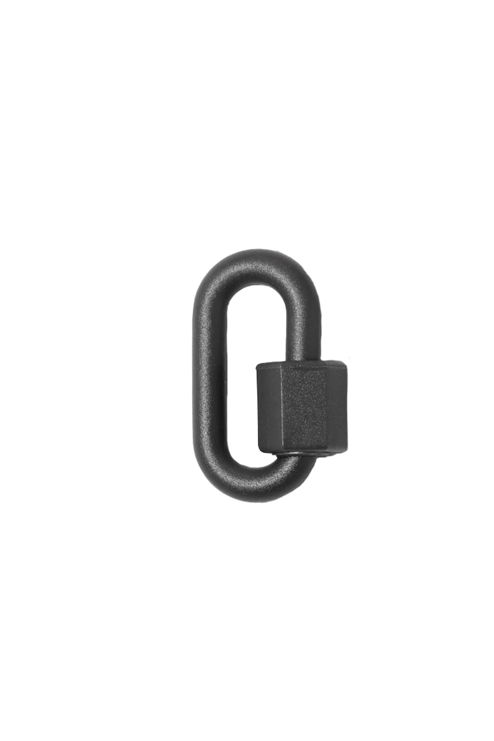 Rubber Chubby Medium Lock - Black
