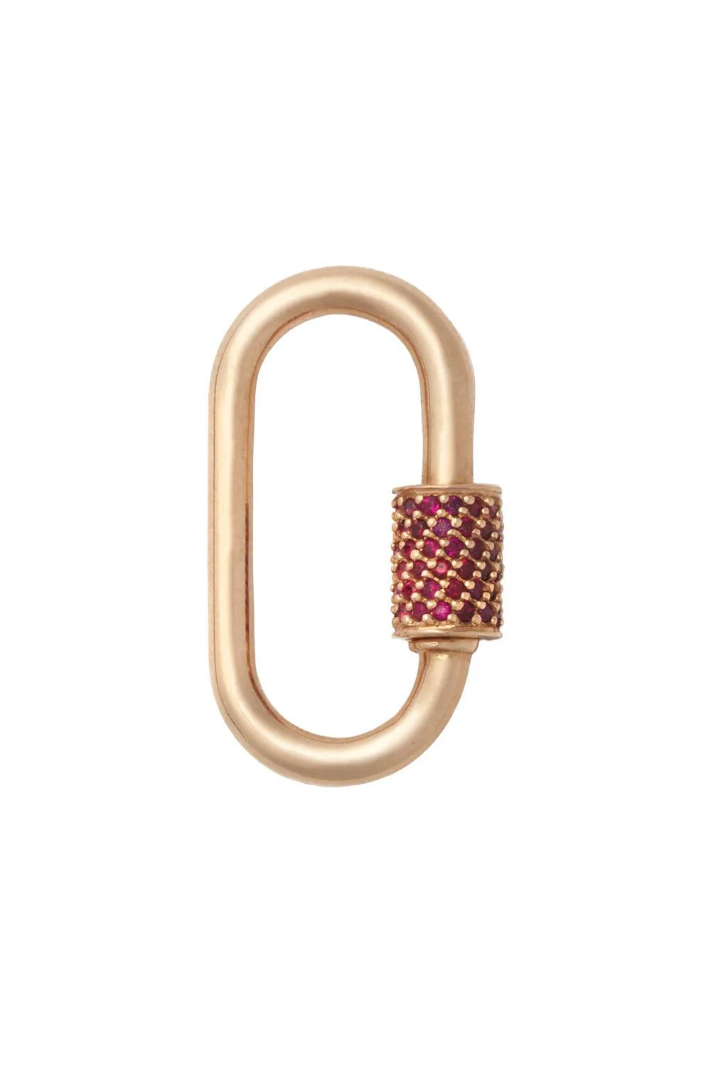 Ruby Medium Stoned Lock