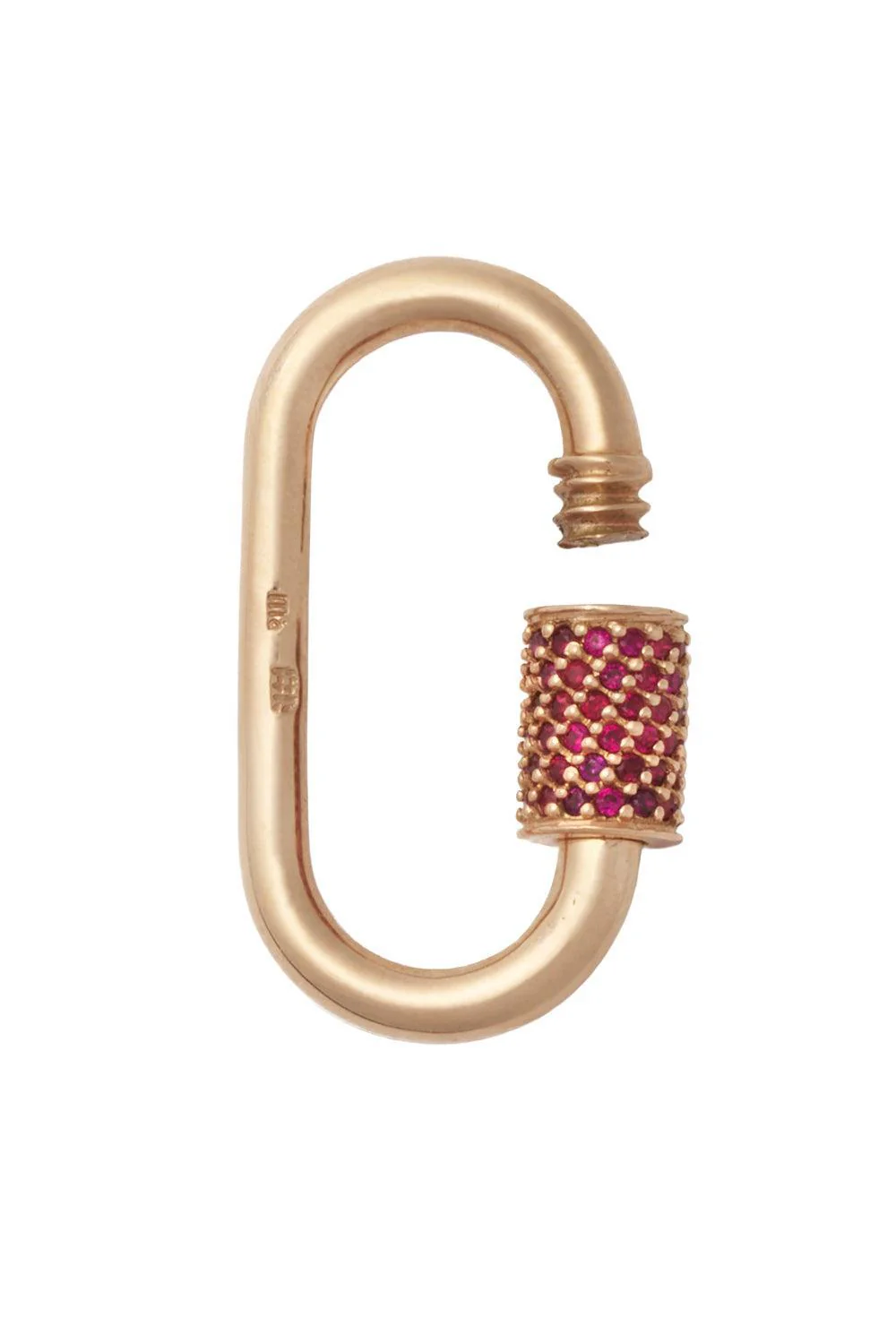 Ruby Medium Stoned Lock - Image 5