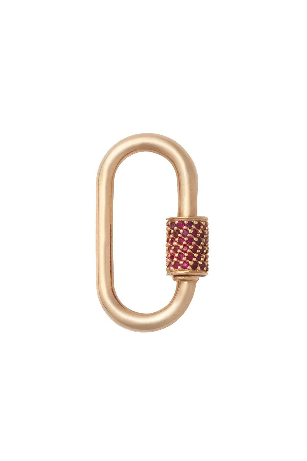 Ruby Stoned Medium Lock