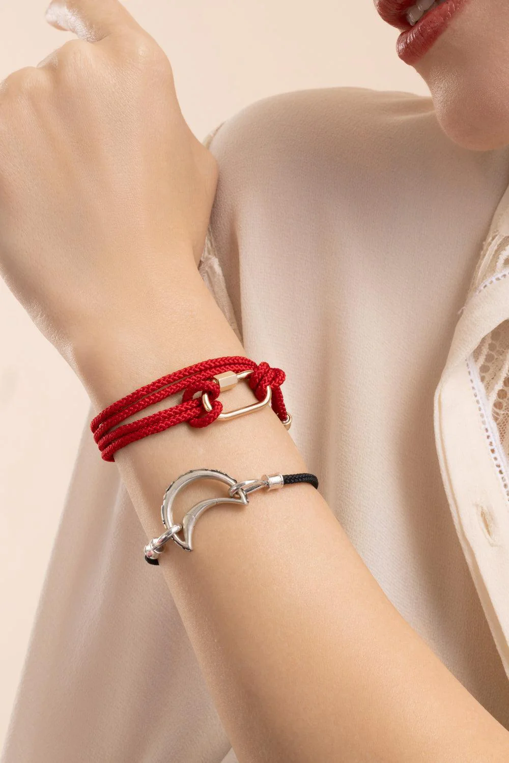 The String Project Bracelet - Black - Image 4