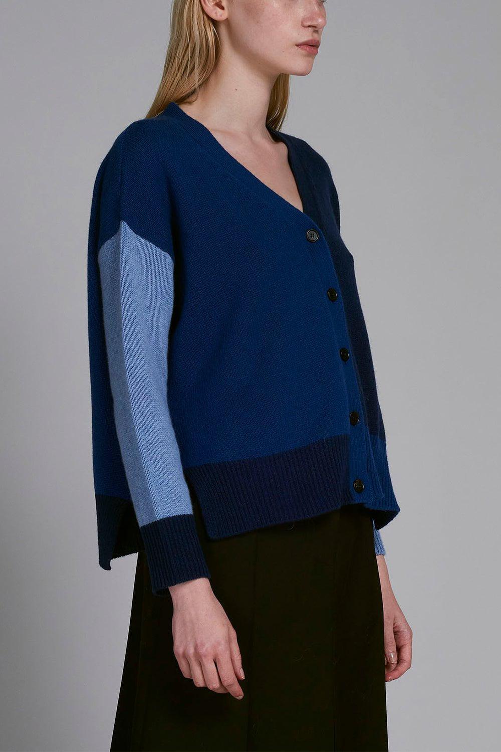 Colour Block Cardigan - Image 2