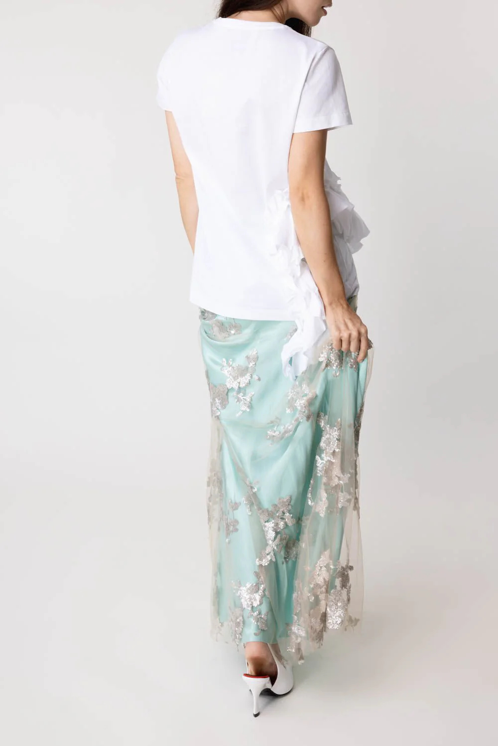 Embellished Long Skirt - Image 4