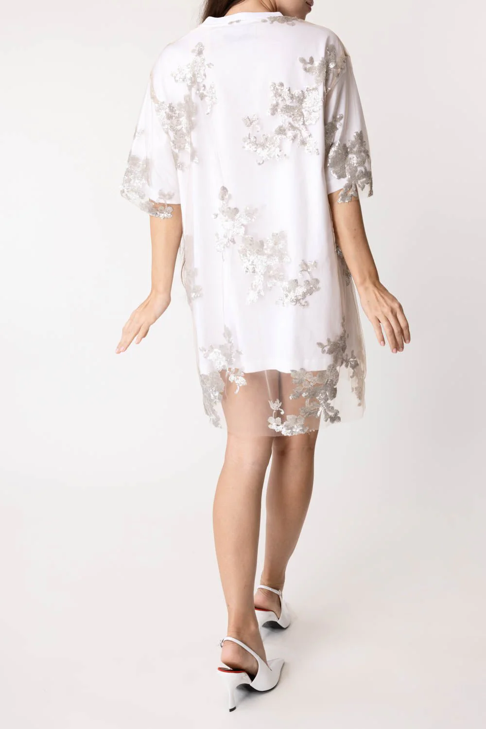 Embellished Relaxed Tee - Image 4
