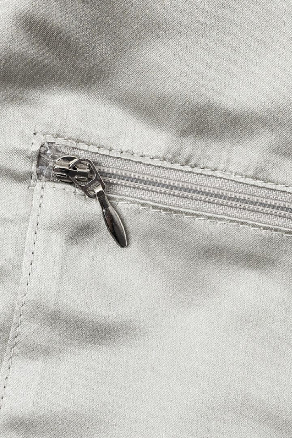 Nexus Satin Clutch - Silver - Image 6