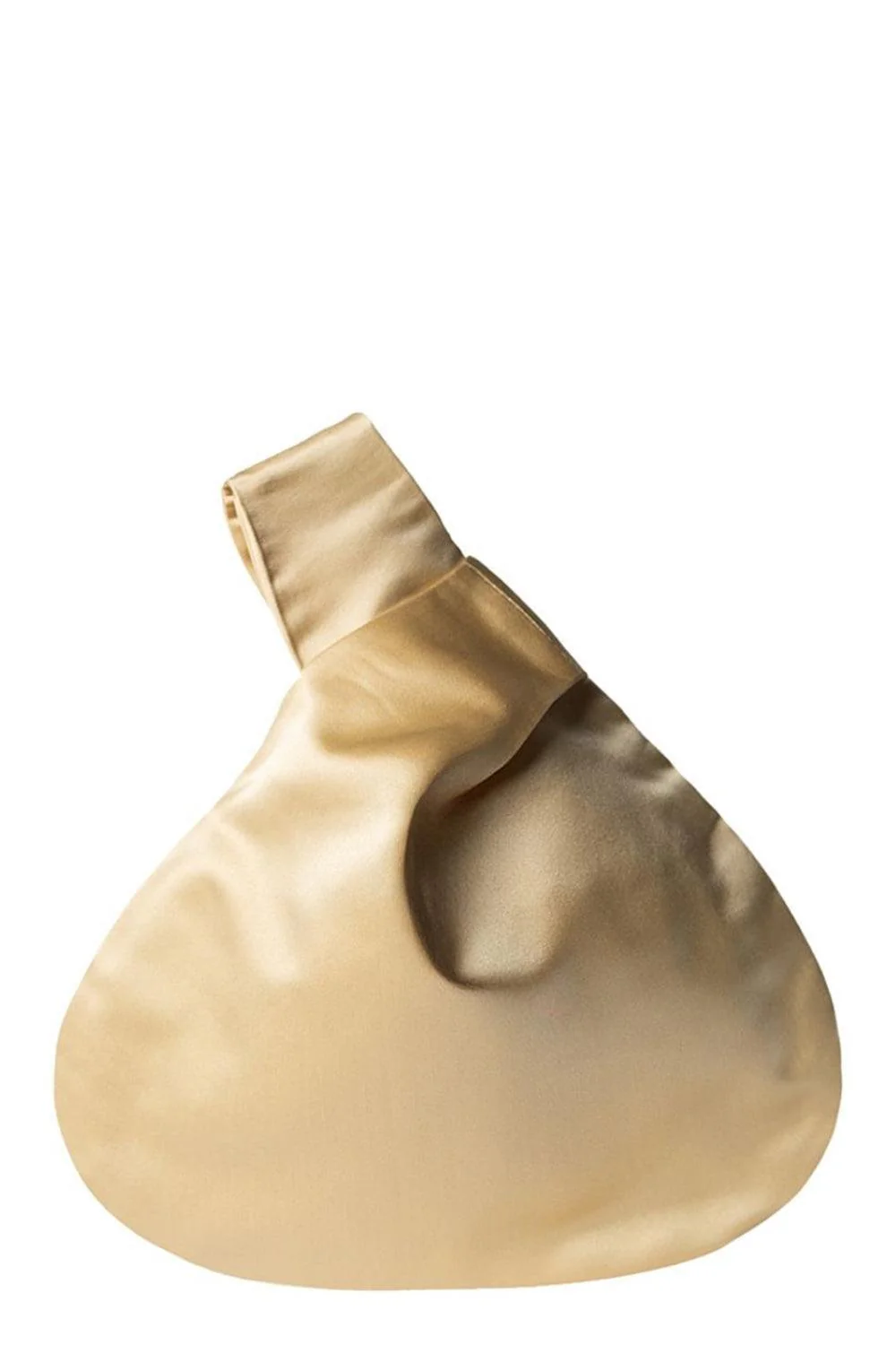 Nexus Satin Clutch - Champagne