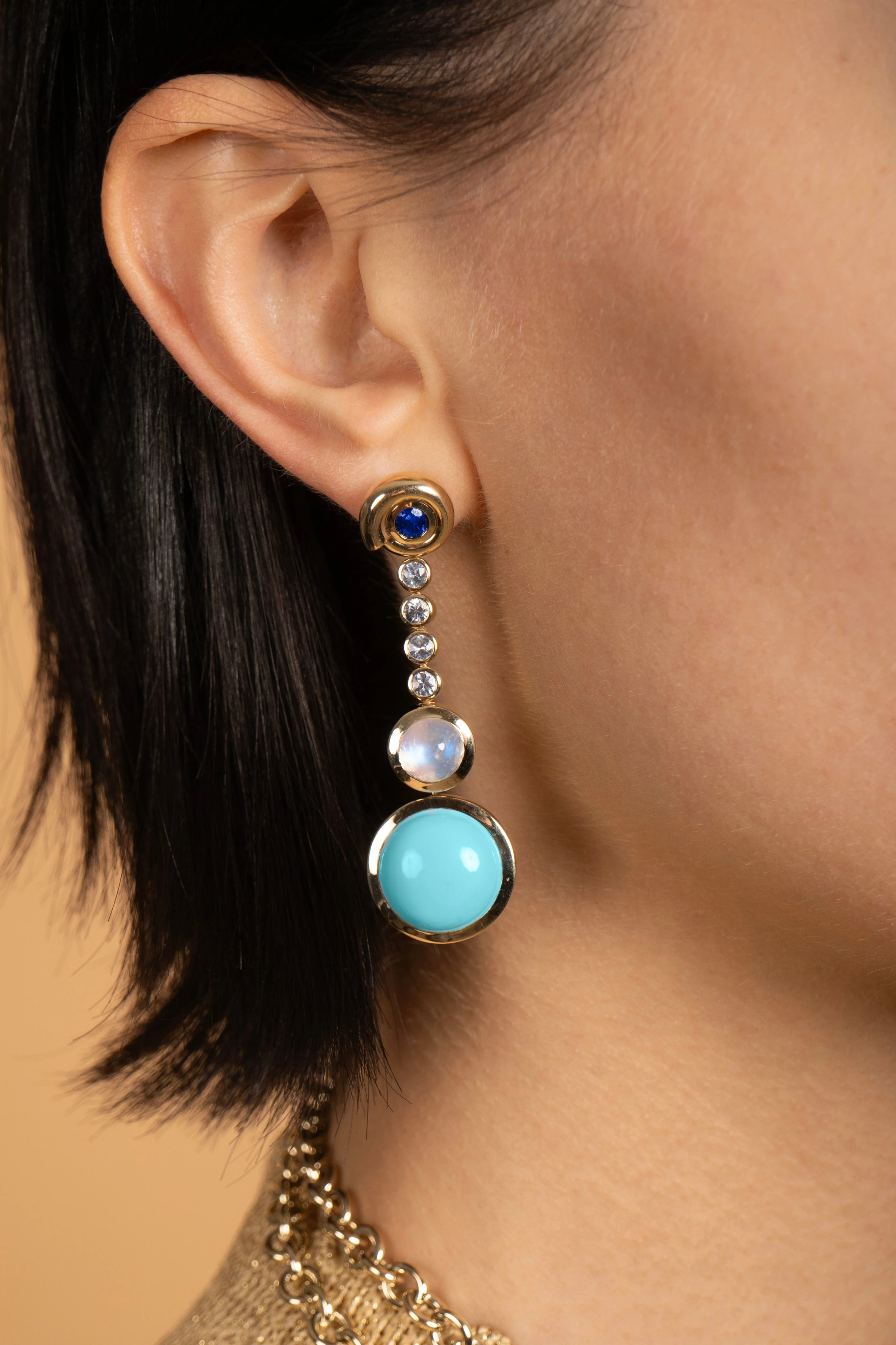Aristotle Drop Earrings - Image 2