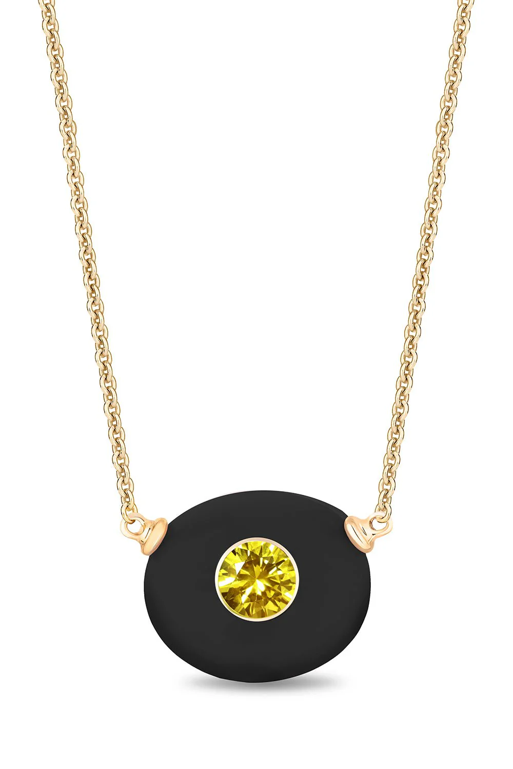 Black Agate Milestone Necklace