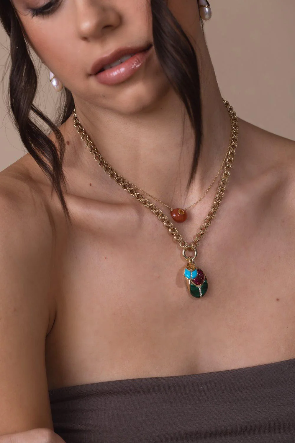 Carnelian Milestone Necklace - Image 5