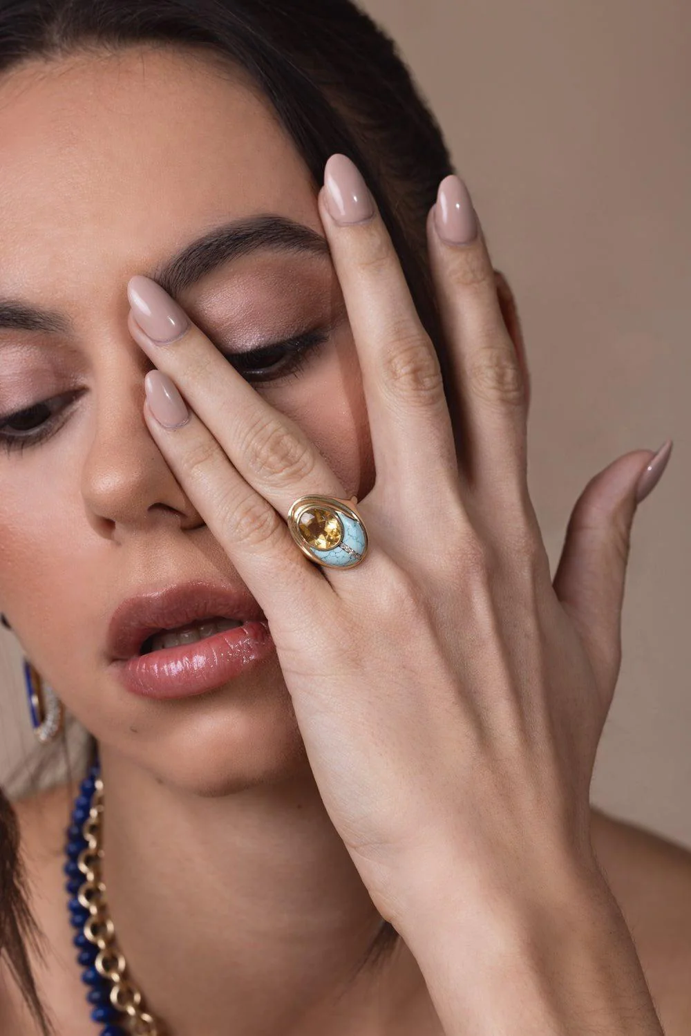 Citrine Love Bug Ring - Image 2