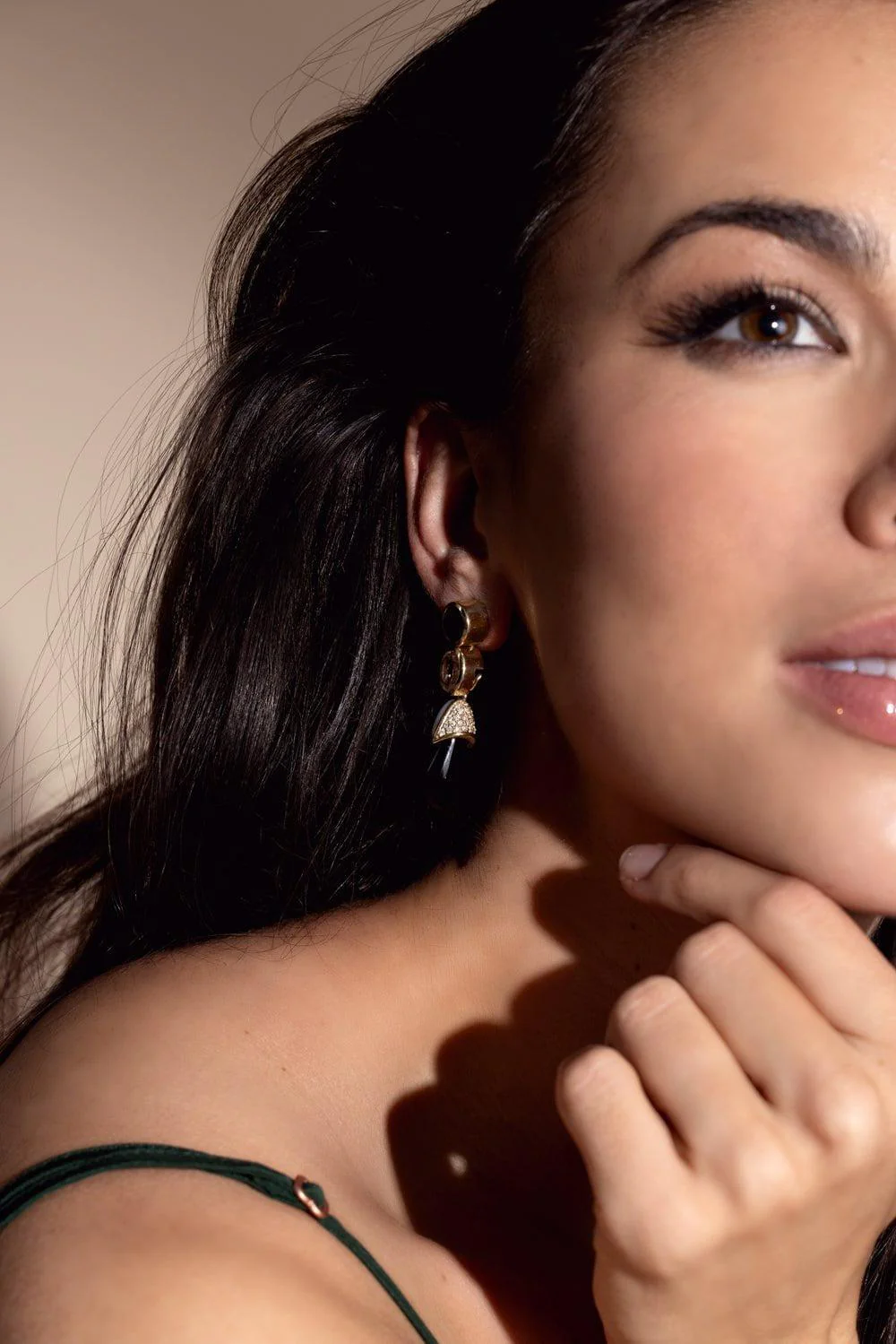 Drip Drop Statement Earrings - Image 4