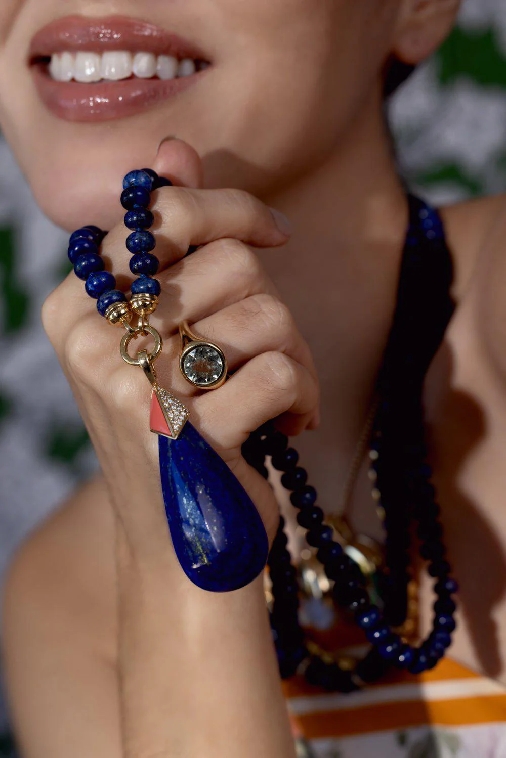 Eletta Triple Strand Necklace - Image 2