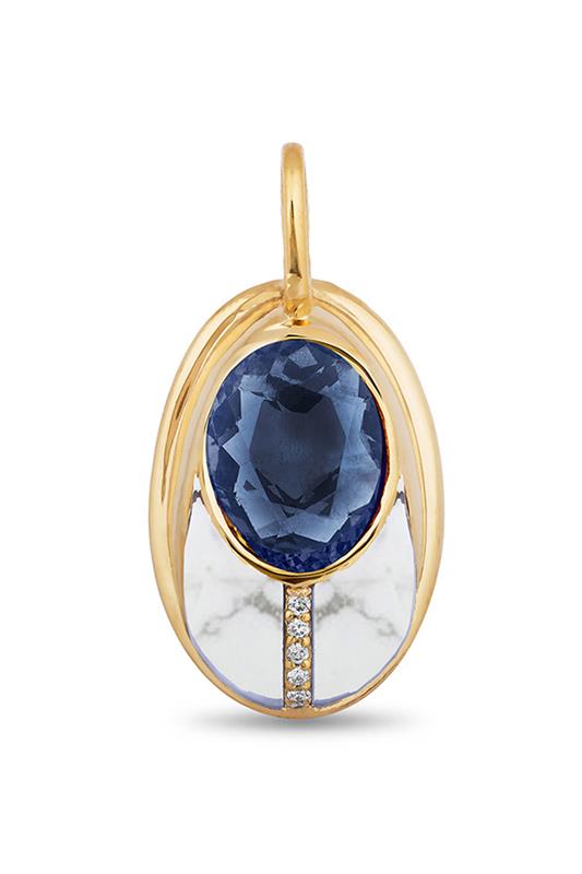 Iolite Love Bug Pendant
