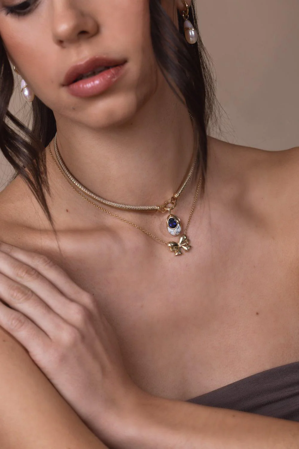 Iolite Love Bug Pendant - Image 4