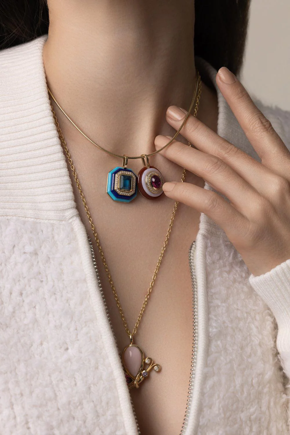 Omega Collar Necklace - Image 3