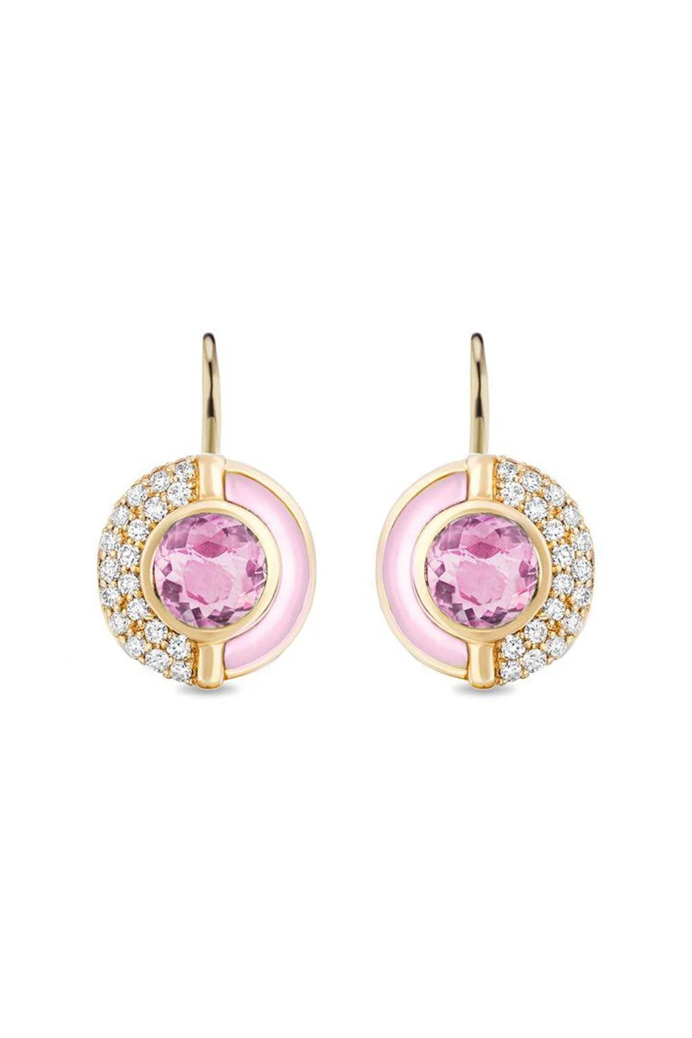 Pink Tourmaline Sugar And Spice Earrings