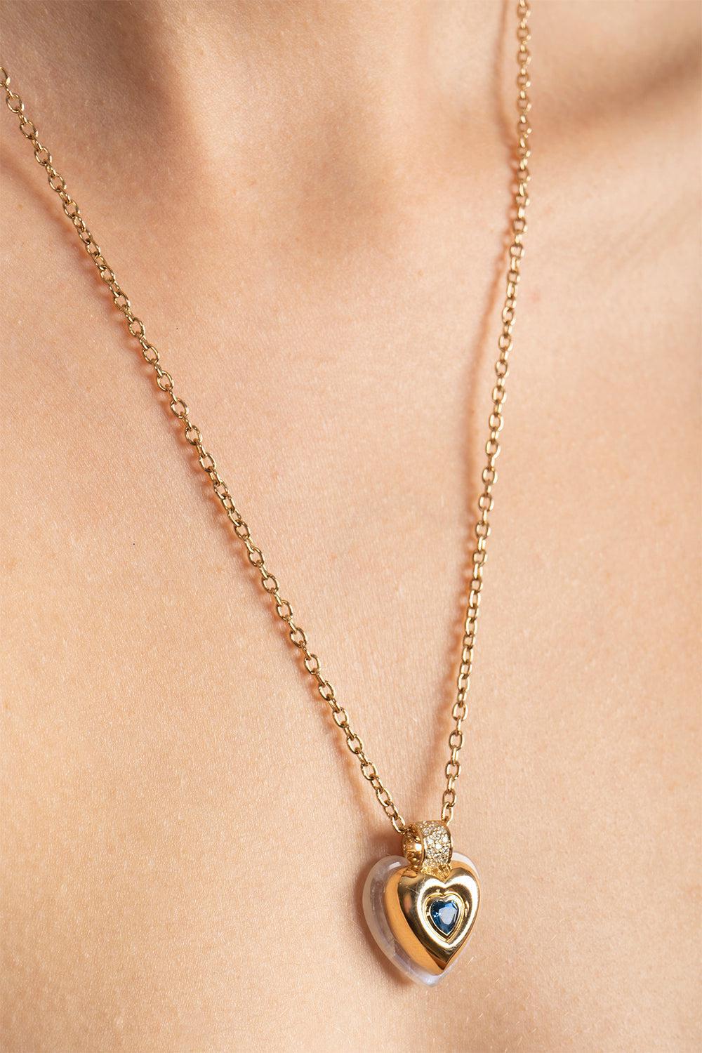 Small Linzer Heart Pendant - Image 3