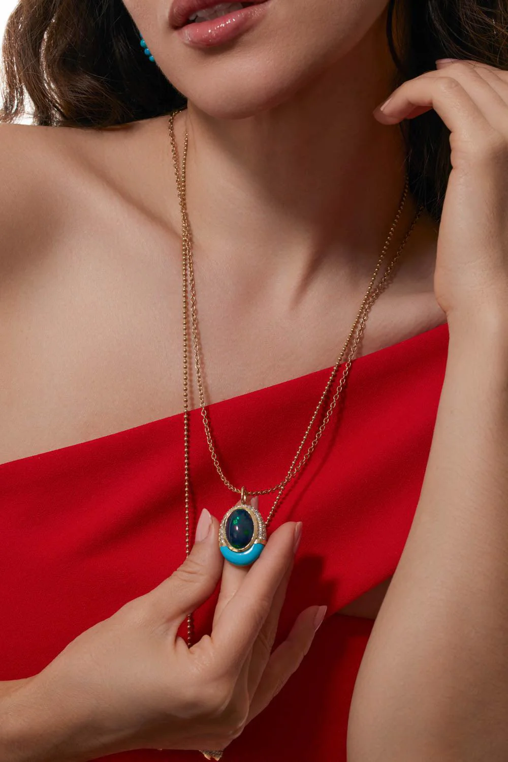 Sugar and Spice Oval Necklace - Image 3