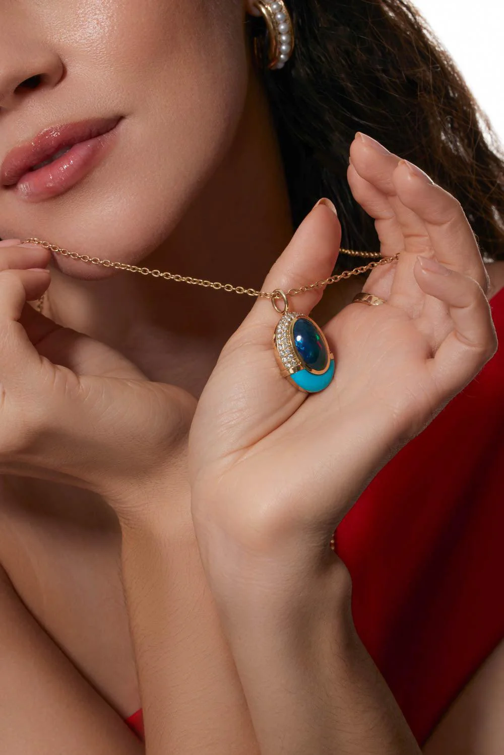 Sugar and Spice Oval Necklace - Image 4