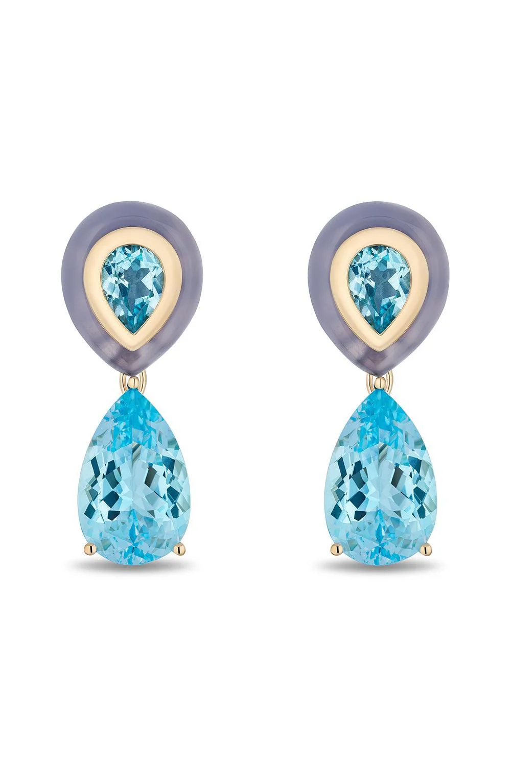 Topaz Adela Drip Drop Earrings