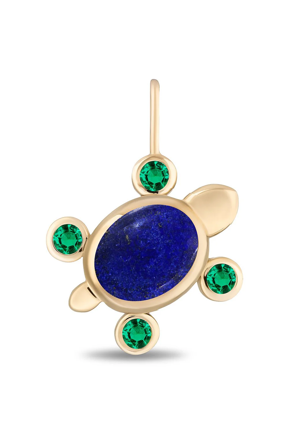 Tortuga Lapis Pendant
