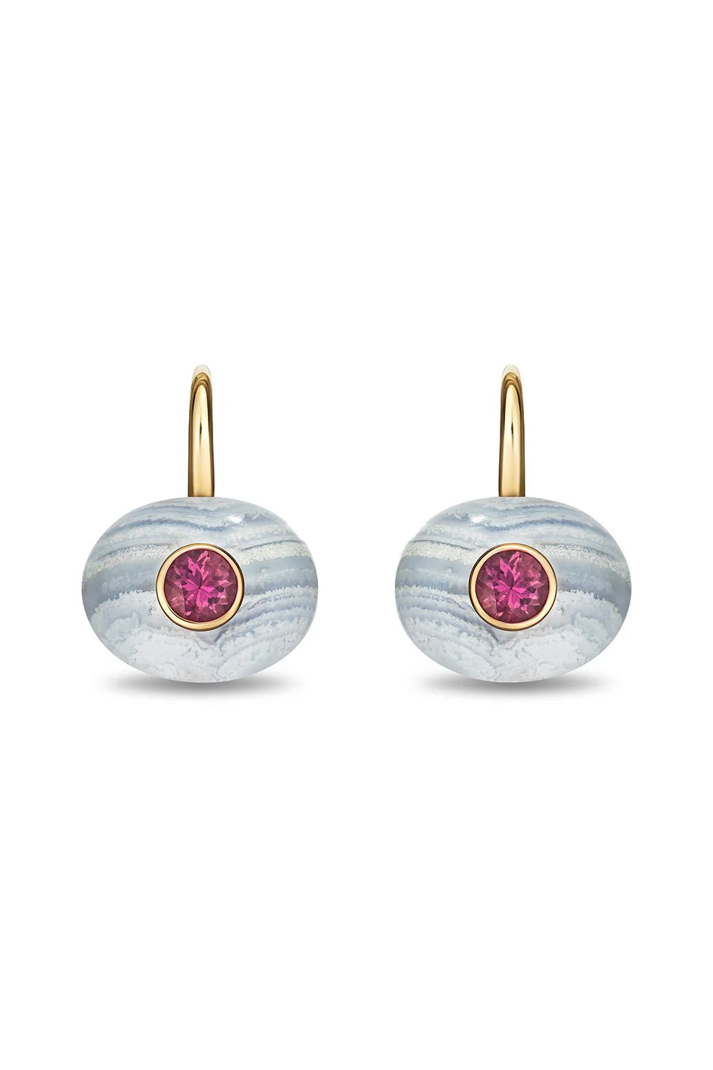 Tourmaline Milestone Drop Earrings