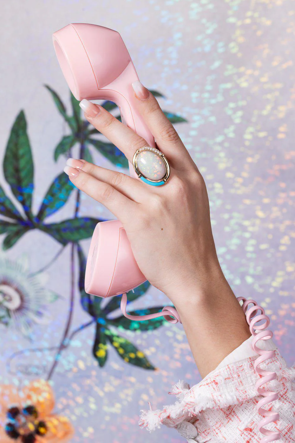 Turquoise Sugar And Spice Cocktail Ring - Image 2