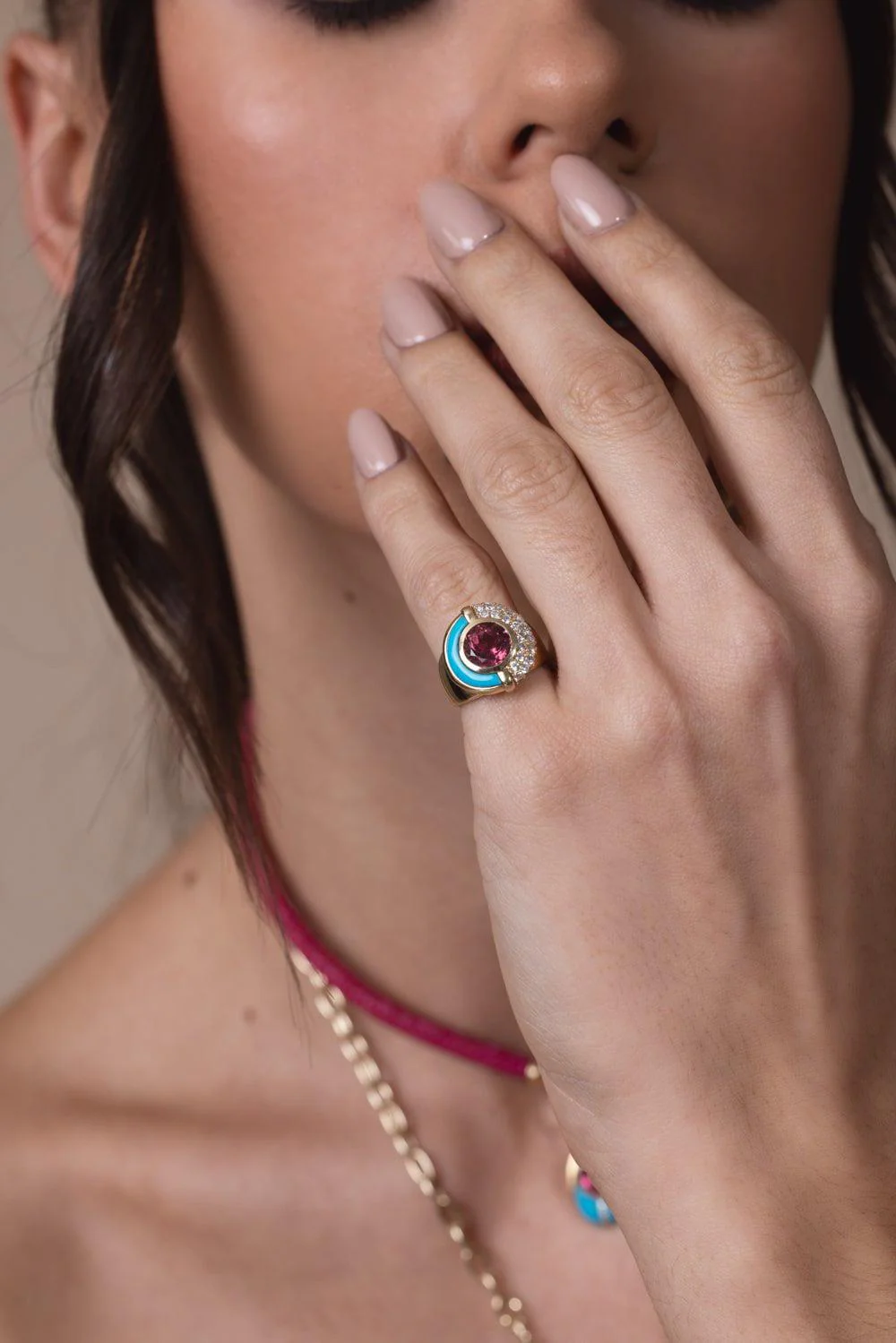 Turquoise Sugar And Spice Ring - Image 3